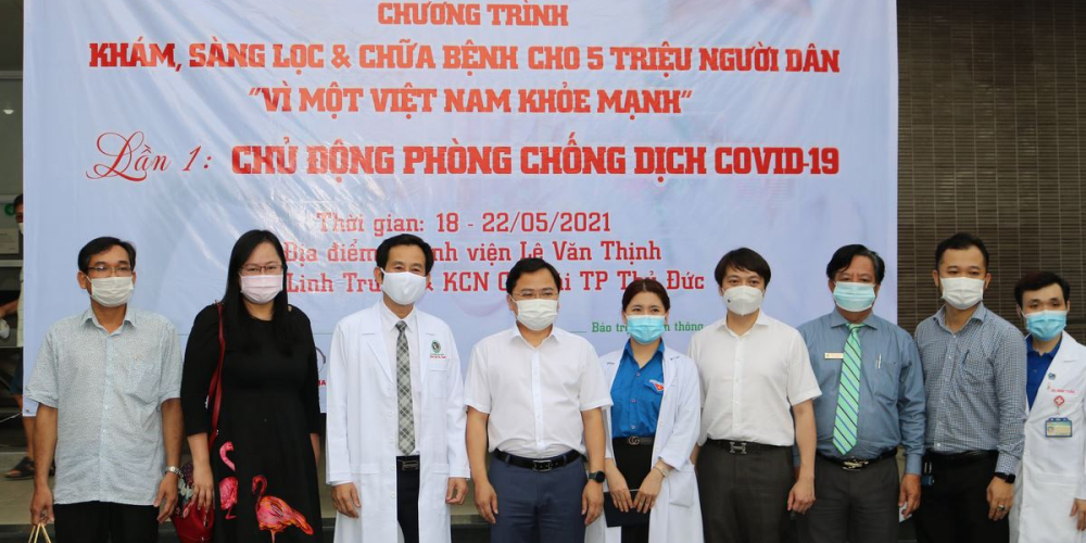 Chương trình khám, sàng lọc và chữa bệnh cho 5 triệu người dân “vì một Việt Nam khỏe mạnh” – Lần 1
