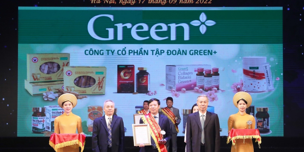 [BÁO THANH NIÊN] Green+ nhận huy chương “Sản phẩm vàng vì sức khỏe cộng đồng” năm 2022