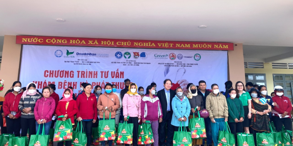 [TẠP CHÍ KINH TẾ & DỰ BÁO] GREEN+ tài trợ 100 triệu đồng tổ chức khám và phát thuốc miễn phí tại Tân Châu - Di Linh - Lâm Đồng