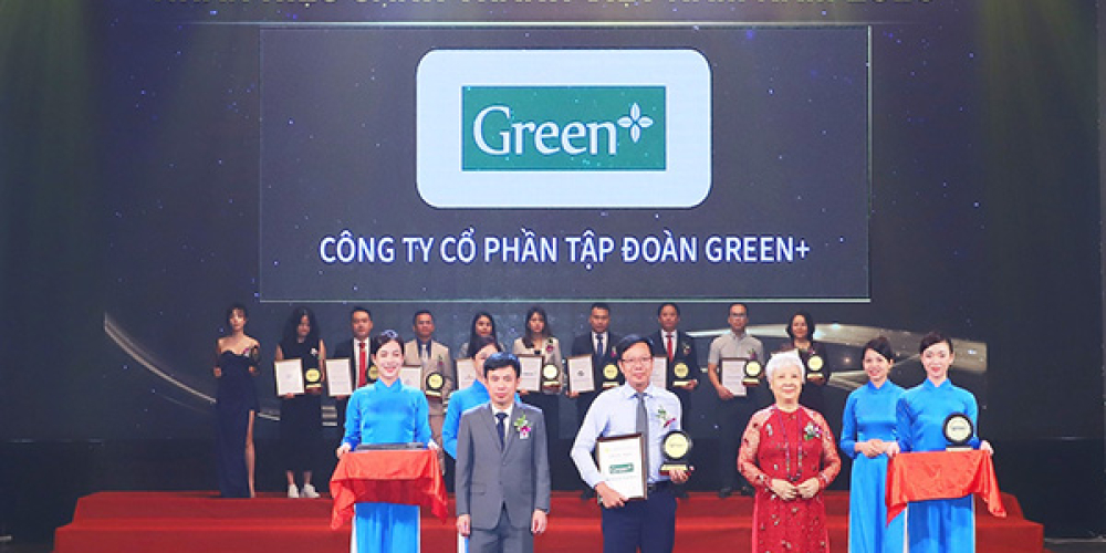 [NHÃN HIỆU NỔI TIẾNG] Green+ đạt Top 10 nhãn hiệu nổi tiếng Việt Nam năm 2023 nhóm ngành dược phẩm